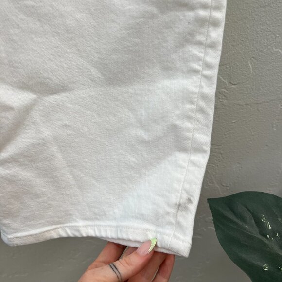 NEW Madewell The Plus Perfect Vintage Straight Jean in Tile White - Picture 8 of 9